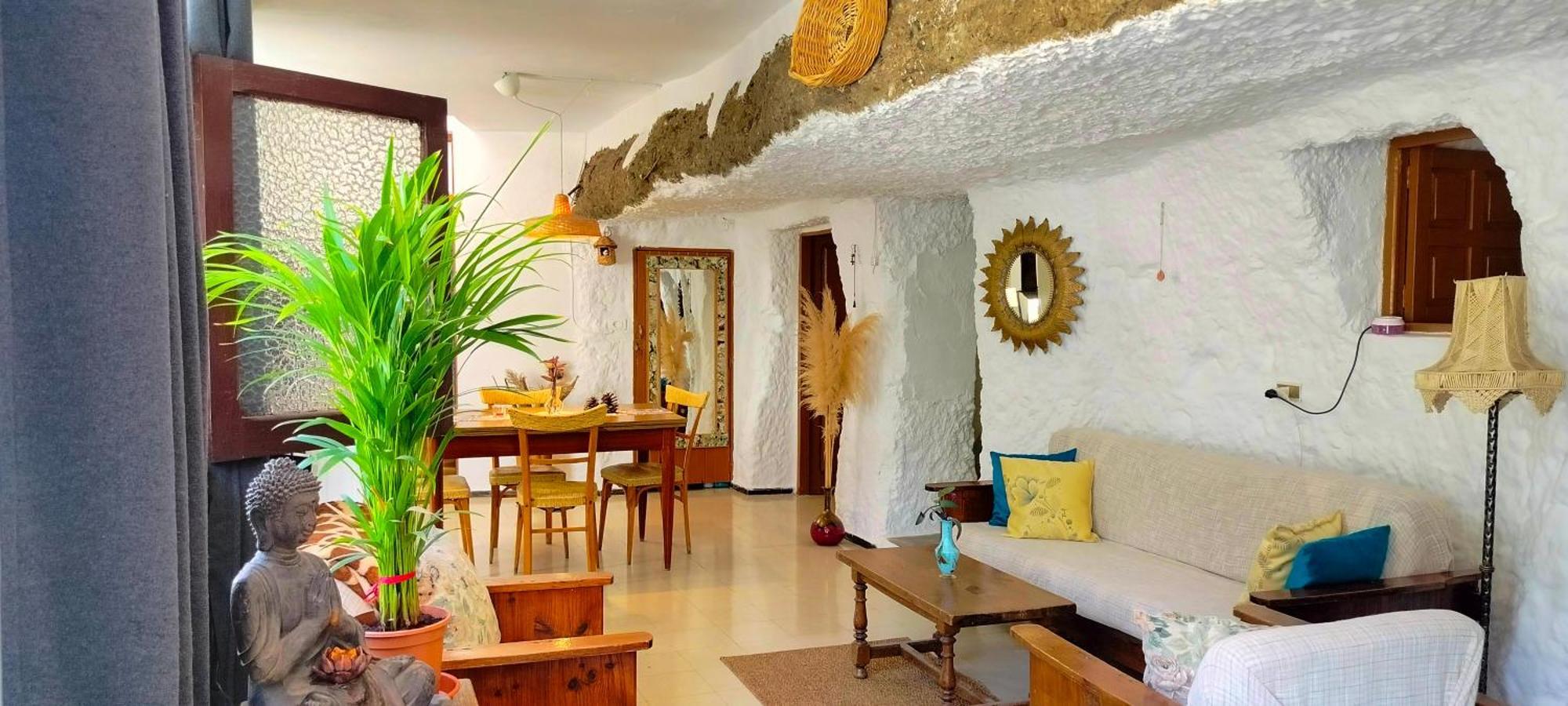 Casa Cueva Rural Trebola, Artenara Juncalillo Exterior foto