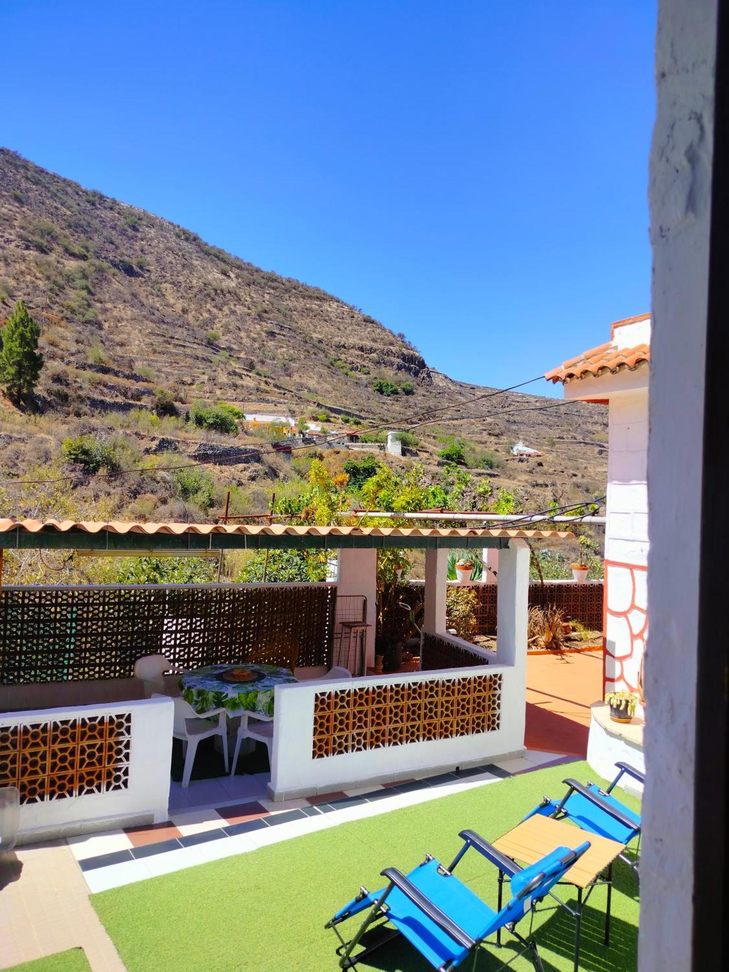 Casa Cueva Rural Trebola, Artenara Juncalillo Exterior foto