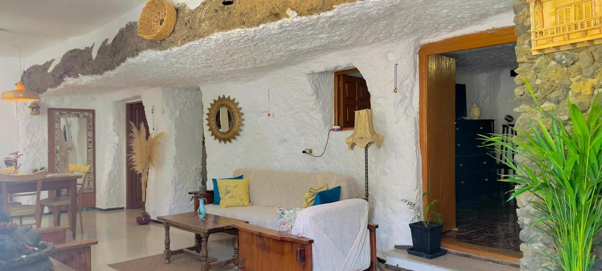Casa Cueva Rural Trebola, Artenara Juncalillo Exterior foto