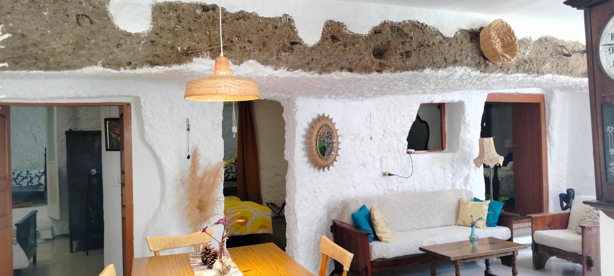 Casa Cueva Rural Trebola, Artenara Juncalillo Exterior foto
